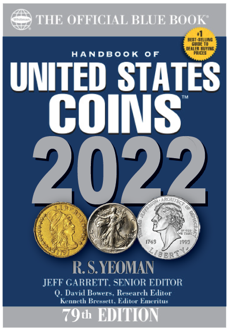 2022 Blue Book, Handbook of US Coins Stock # CZXBM