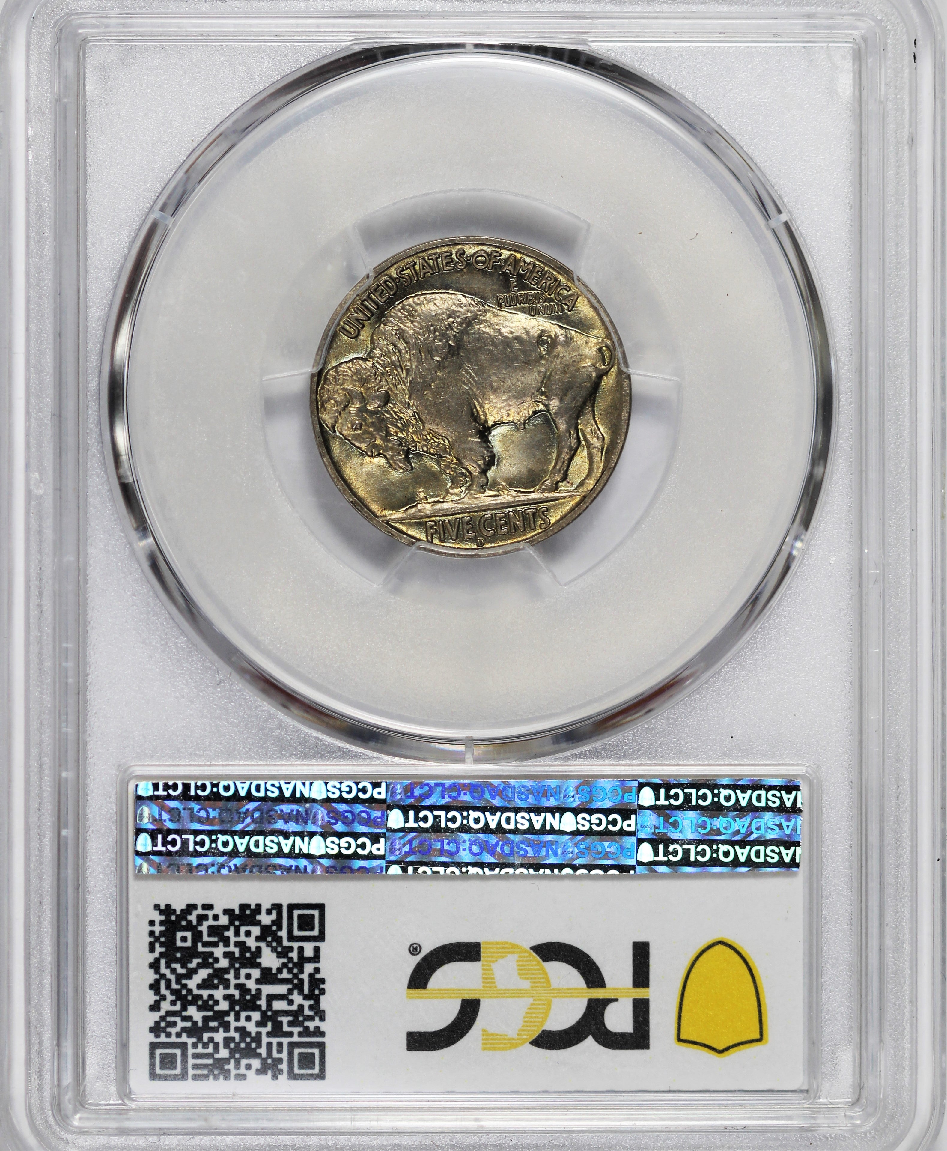 PCGS MS-64 1918-D Buffalo Nickel - KEY! VERY PRETTY COIN - PQ CXXJMLJR