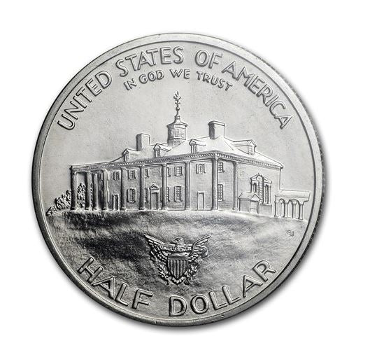 1982-D Washington Commemorative Half Dollar w/ All OGP - NICE FRESH WHITE COINS! CJBBNC