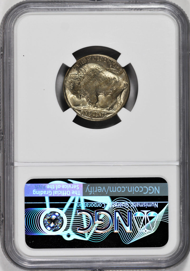 NGC MS-64 1936-S Indian Buffalo Nickel -