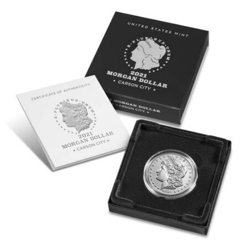 2021 Carson City Morgan Silver Dollar w/ OGP TOLCC