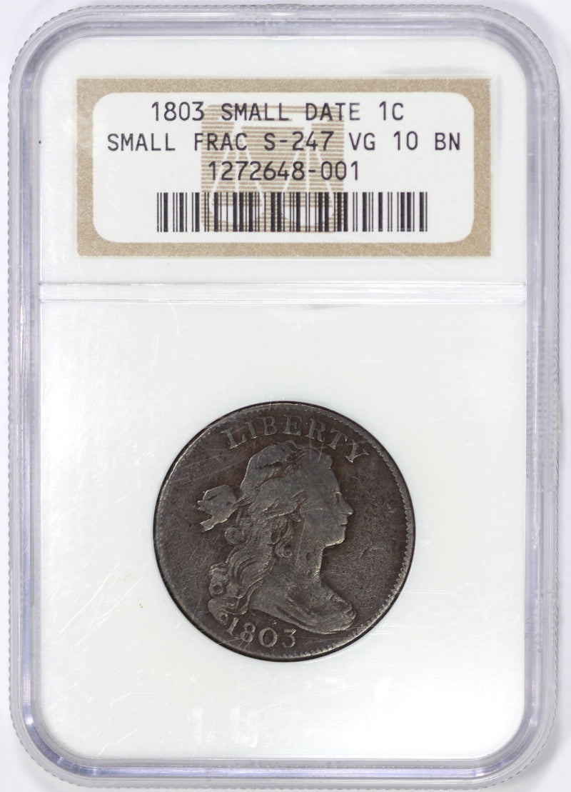 ANA S-247 1803 Draped Bust Large Cent