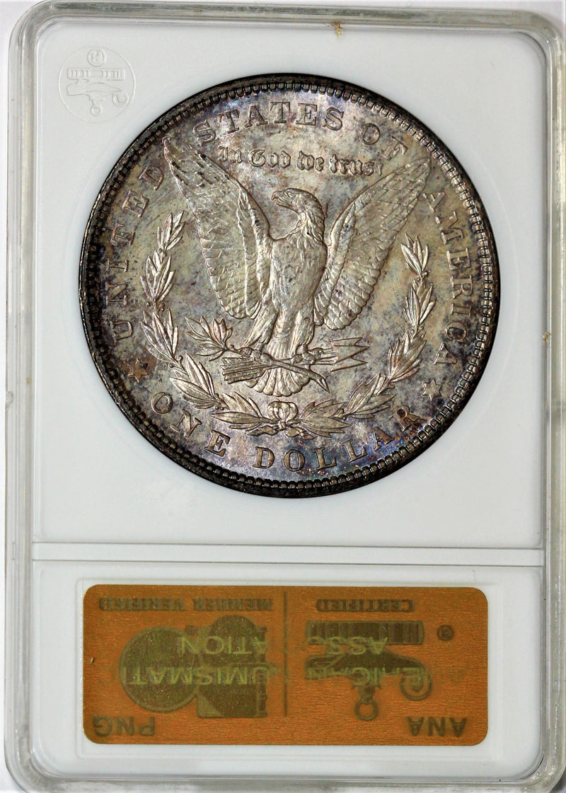 ANA / ANACS MS-63 1903 Morgan Silver Dollar - OLD ANA 4 Digit Soap Box Holder - Key Date Coin - CRTTJ -ZBB