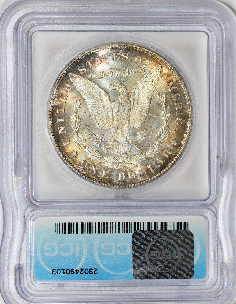 ICG MS-64 1878-CC Morgan Silver Dollar - Serial